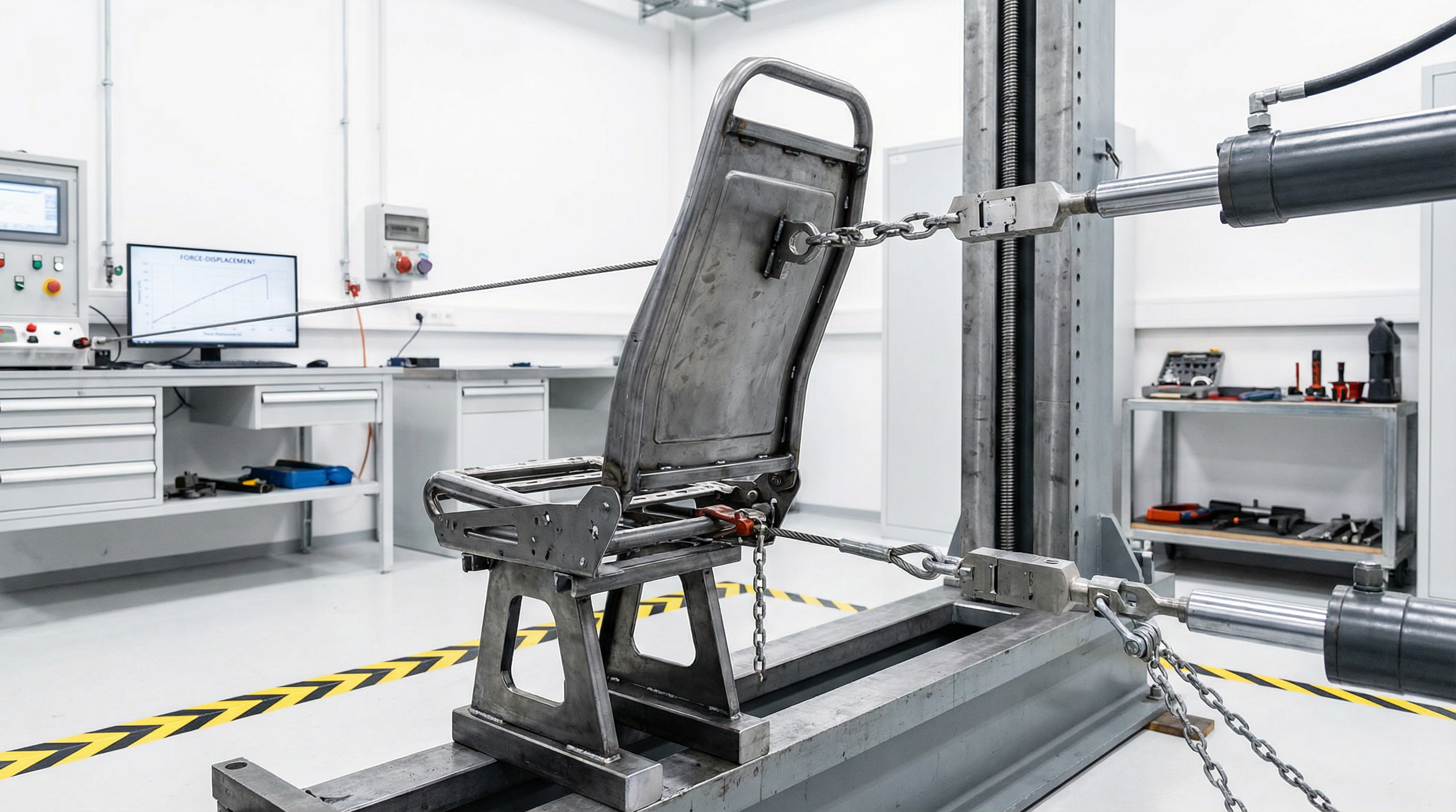 Static Load Test Setup